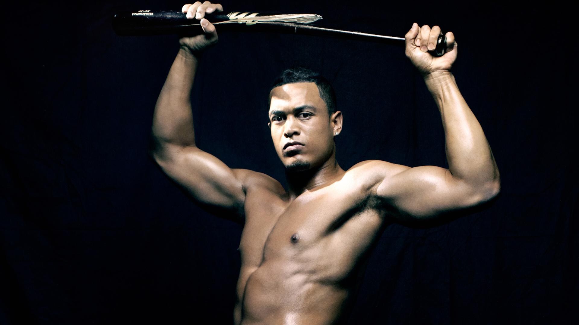 Giancarlo Stanton Cover Reveal  New team, same muscles. Giancarlo