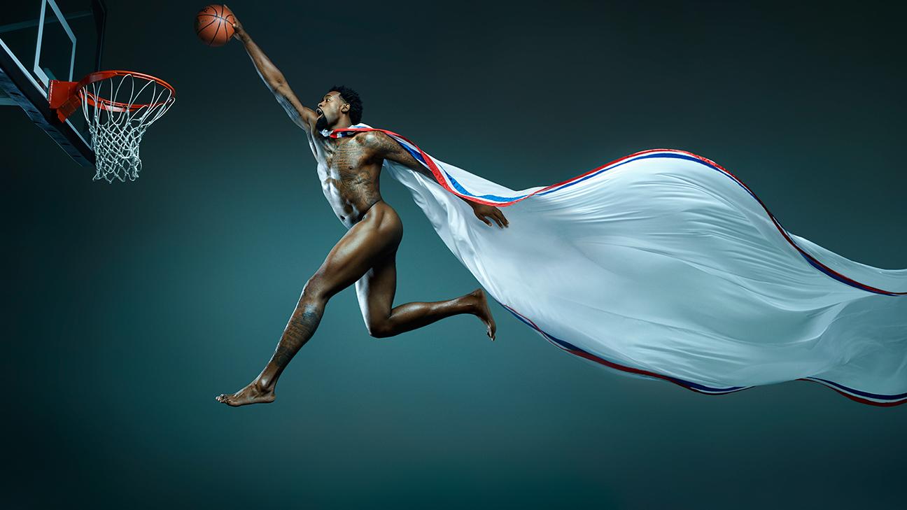 ESPN The Magazine s 2015 Body Issue DeAndre Jordan Stream the Video Watch ESPN