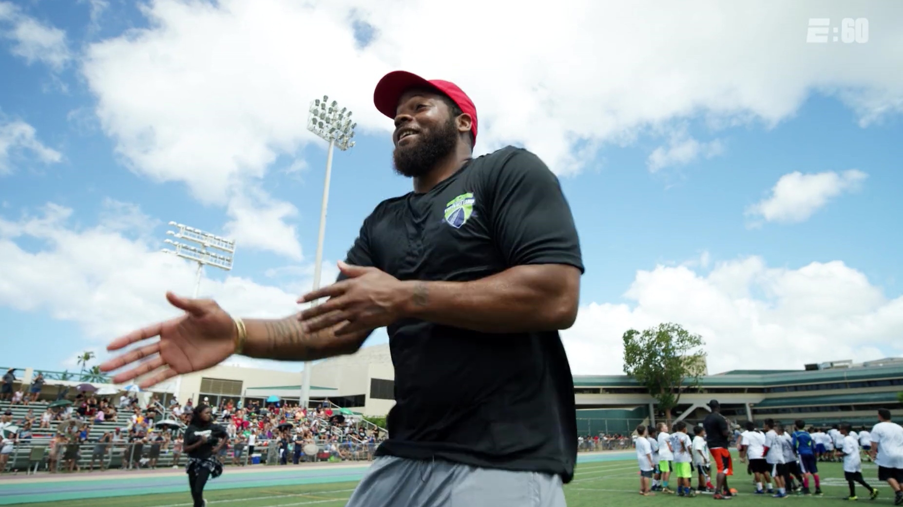 Michael Bennett's camp putting the fun back in football