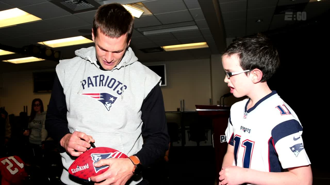 Ten-year-old Patriots fan's special bond with Tom Brady
