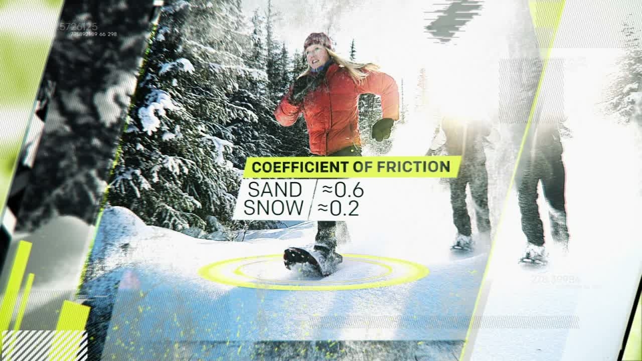 Unique snowshoe training in warm climates