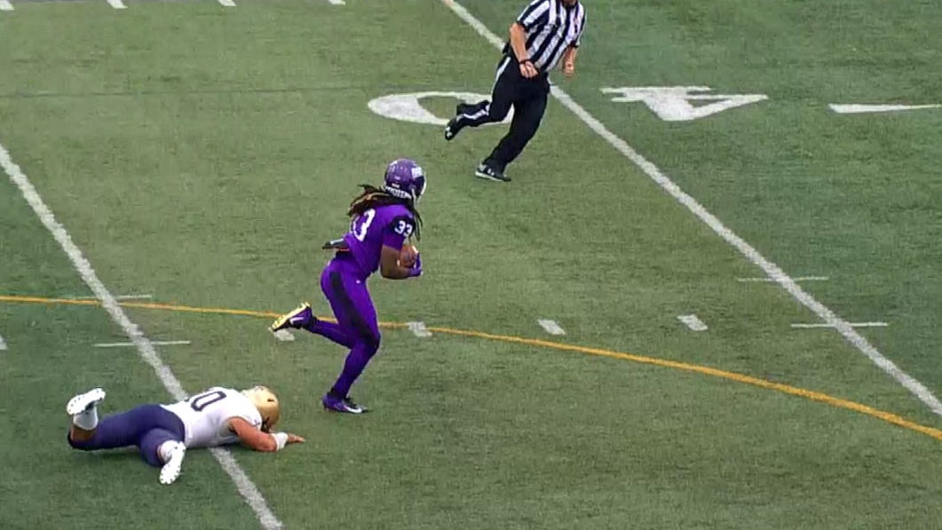 Mount Union Steals Ball From Qb Runs In Td Watch Espn