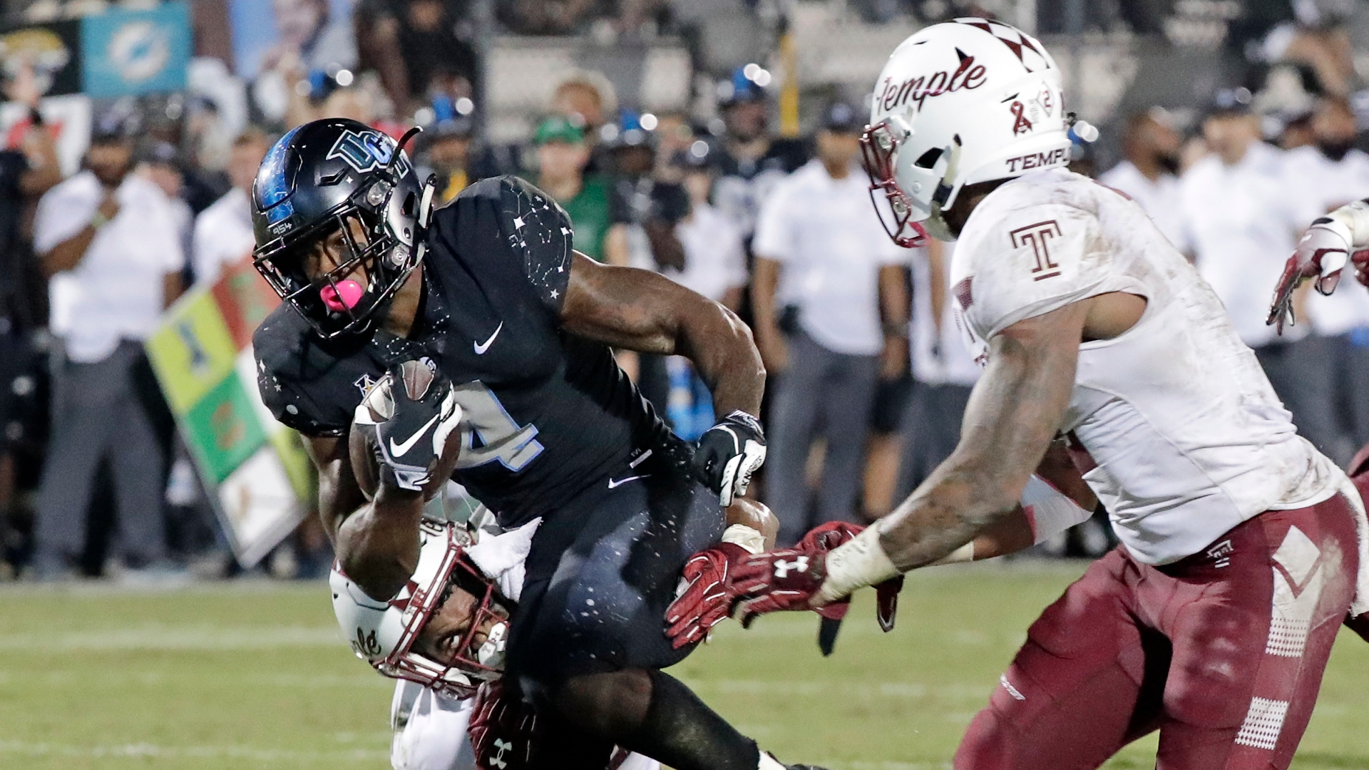 Ucf Remains Unbeaten After Showdown With Temple Watch Espn