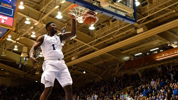 Zion williamson dunk clemson hot sale