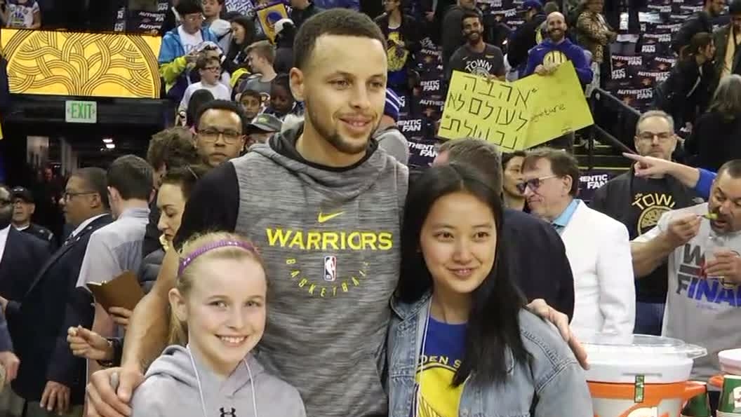 Steph curry riley morrison hot sale
