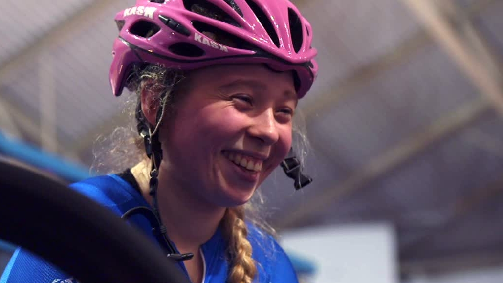 Great Britain's Kiera Byland lives for bicycle racing