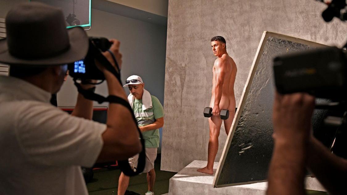 Behind The Scenes Of Brooks Koepkas Body Issue Shoot Watch Espn