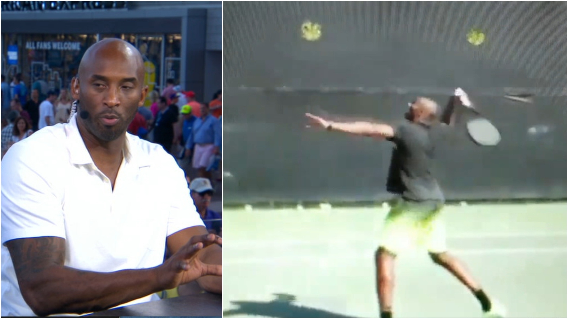 Kobe exploring tennis in retirement - Stream the Video