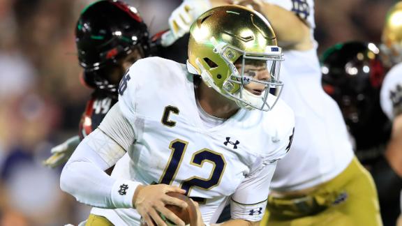 Notre dame top football 2019