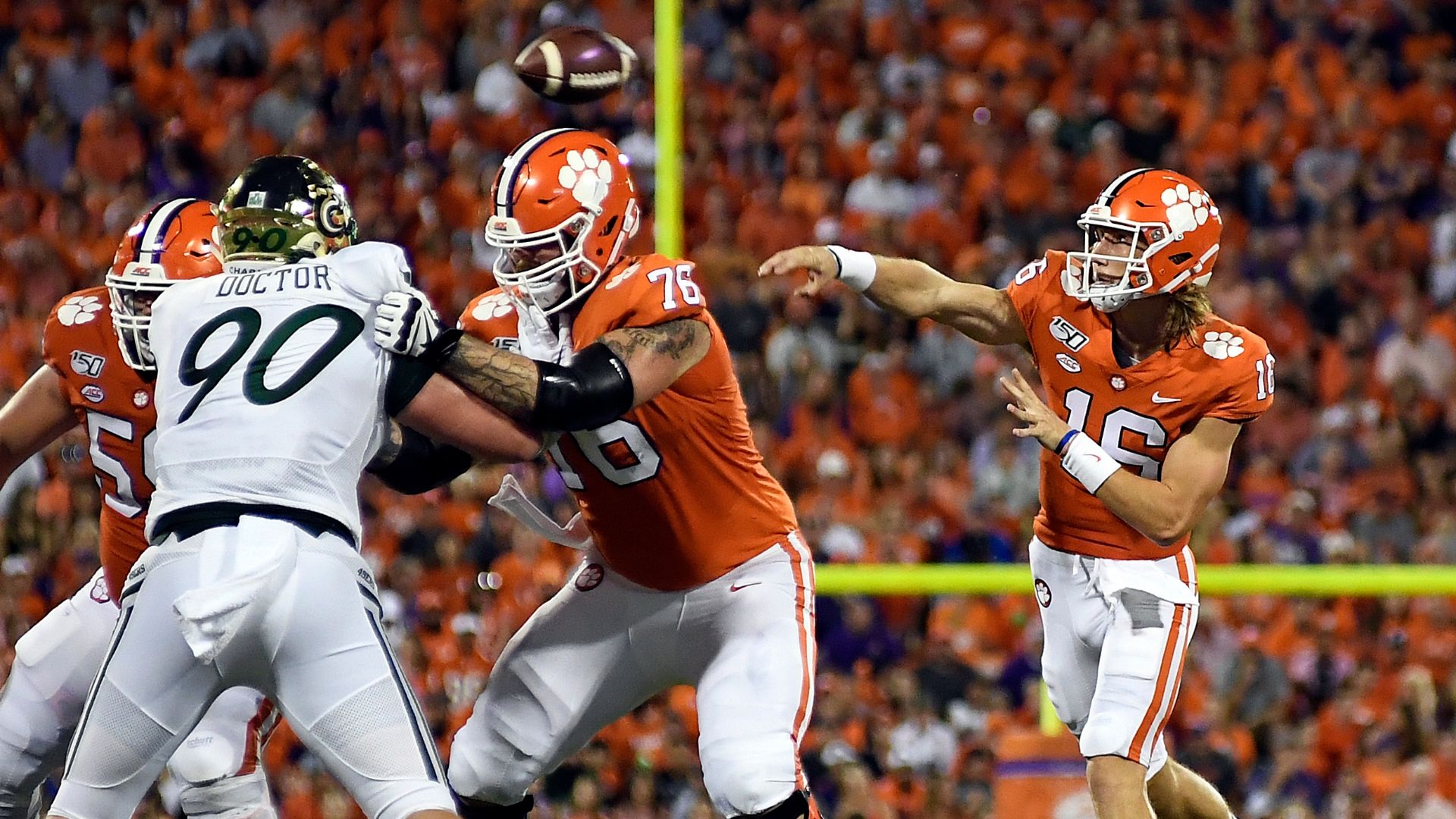 Clemson dominates 1st half in win vs. Charlotte - Stream the Video ...