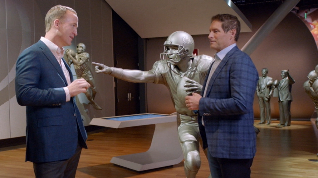 Peyton learns about the extinction of left-handed quarterbacks