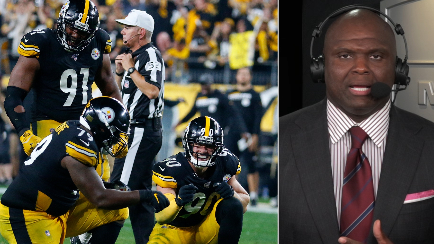 Booger high on Steelers defense in win - Stream the Video - Watch ESPN