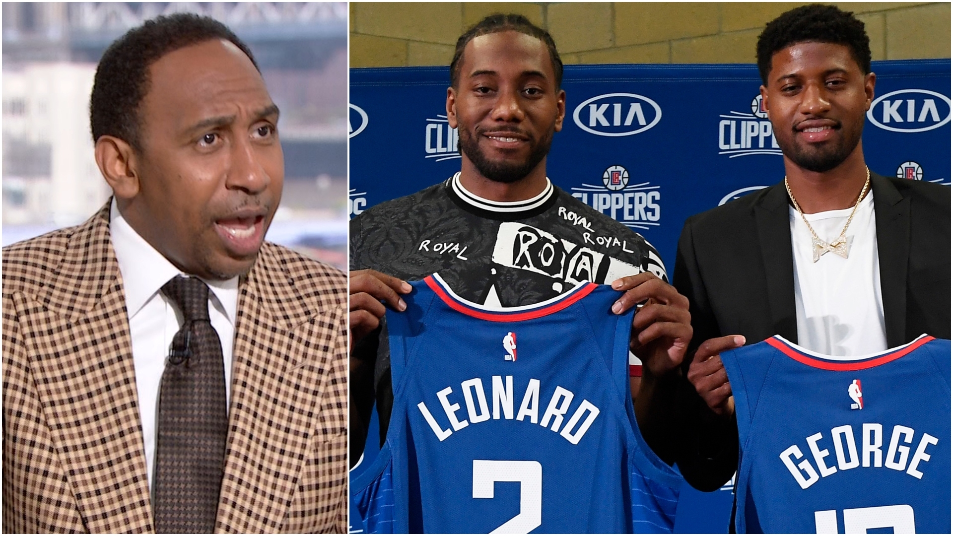 Stephen A Paul George Just Dissed Lebron James Watch Espn