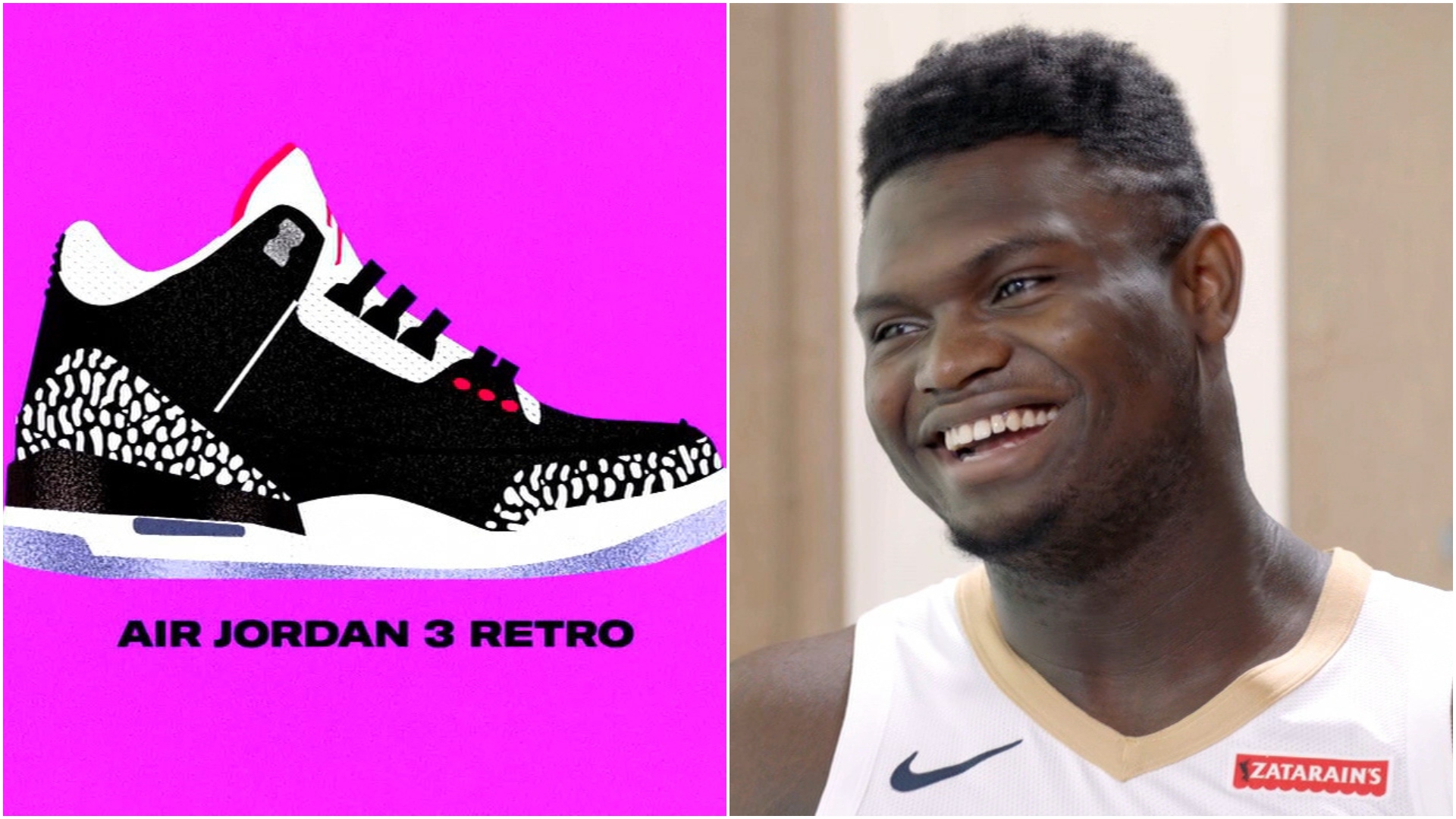 Zion's all-time top five Jordans