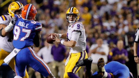 LSU 42 28 Florida Oct 12 2019 Final Score ESPN