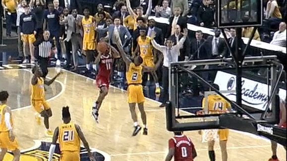 Nc State Wins On Half Court Heave At The Buzzer Watch Espn