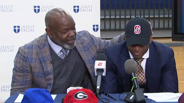 Flashback: Emmitt Smith proud of son for forging his own path