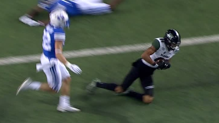 Hawai I Takes Lead Late On Mcdonald S 4th Td Pass Watch Espn