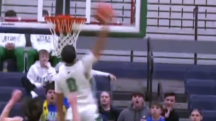 Robert C Byrd High School S Ridiculous Sequence Ends In Alley Oop