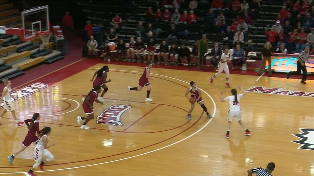 Rider Hits Buzzer Beater From Three Quarters Court Watch Espn