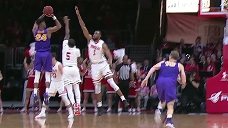 Brown Knocks Down Tough 3 For Northern Iowa Watch Espn
