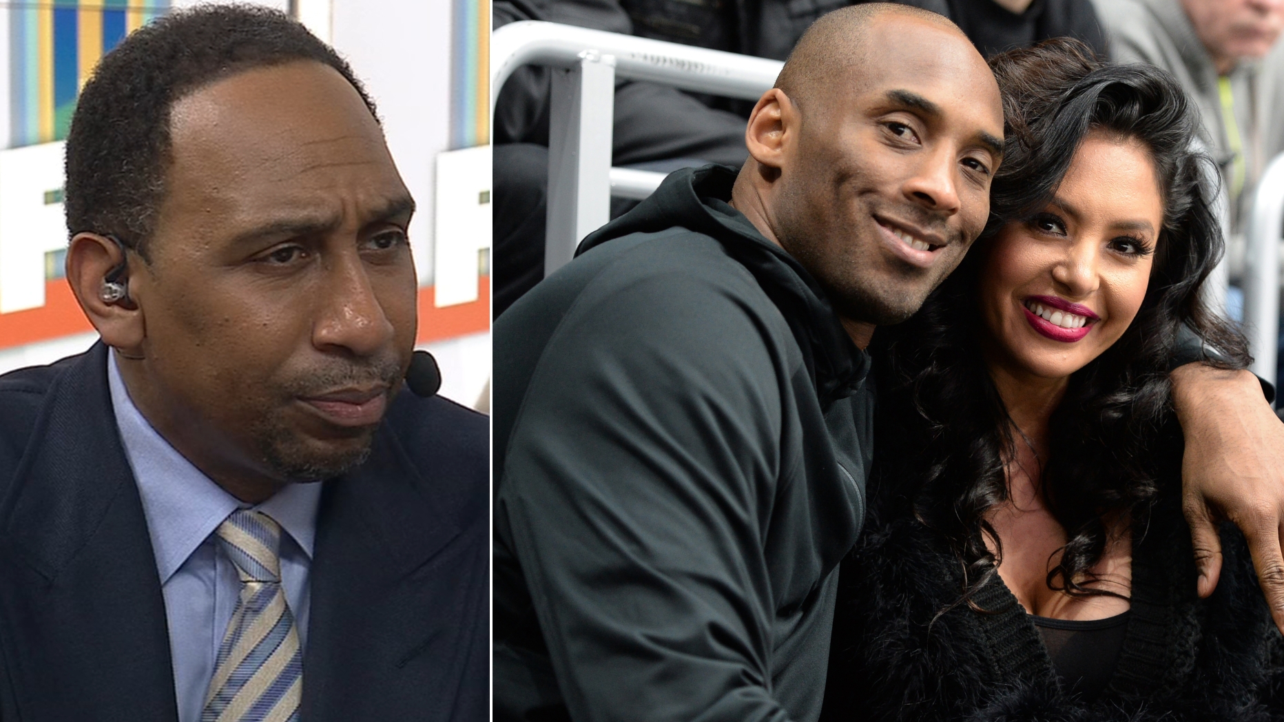 Stephen A. applauds Vanessa Bryant's strength for making statement