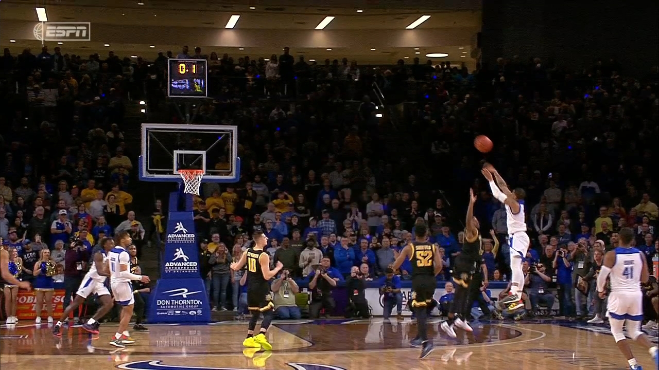 Tulsa S Joiner Sinks Winning 3 To Upset Wichita State Watch Espn