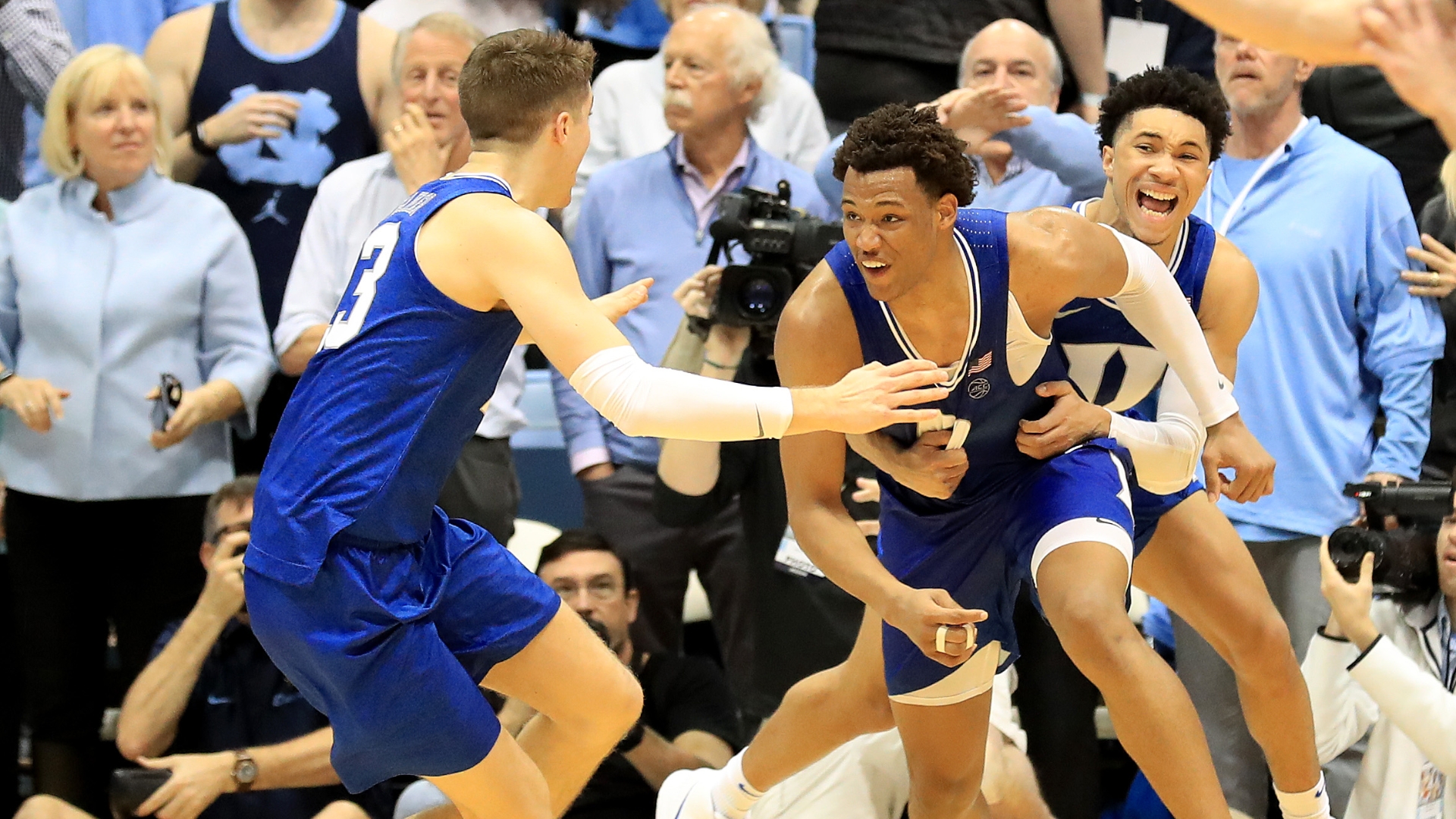 Duke Pulls Off Two Miracles In Ot Win Over Unc Watch Espn
