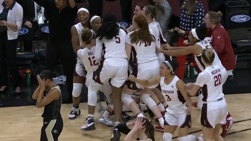 Williams rainbows in buzzer-beating 3 for Stanford