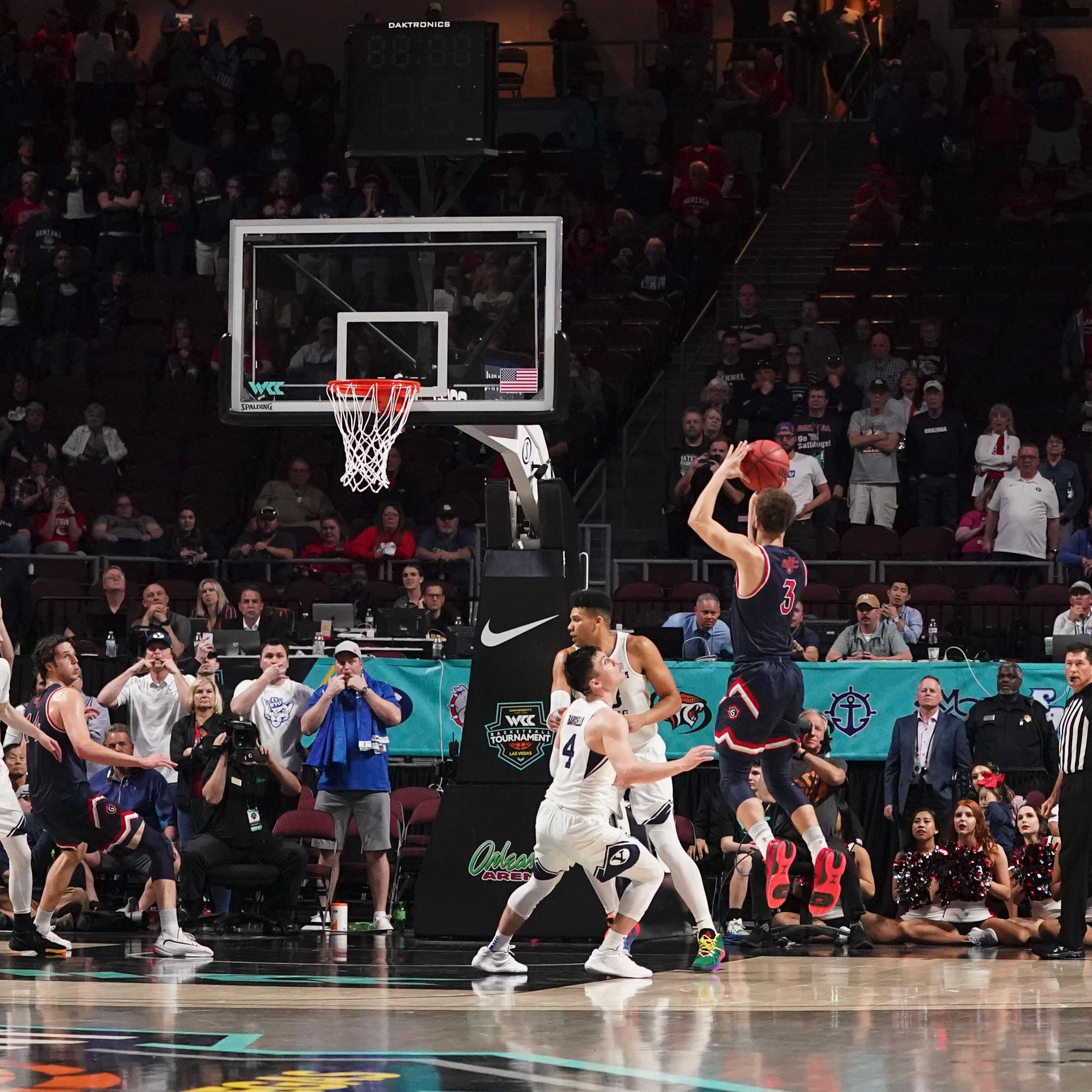 K Reid Made Dunk Assisted By A Mcbroom Espn Video