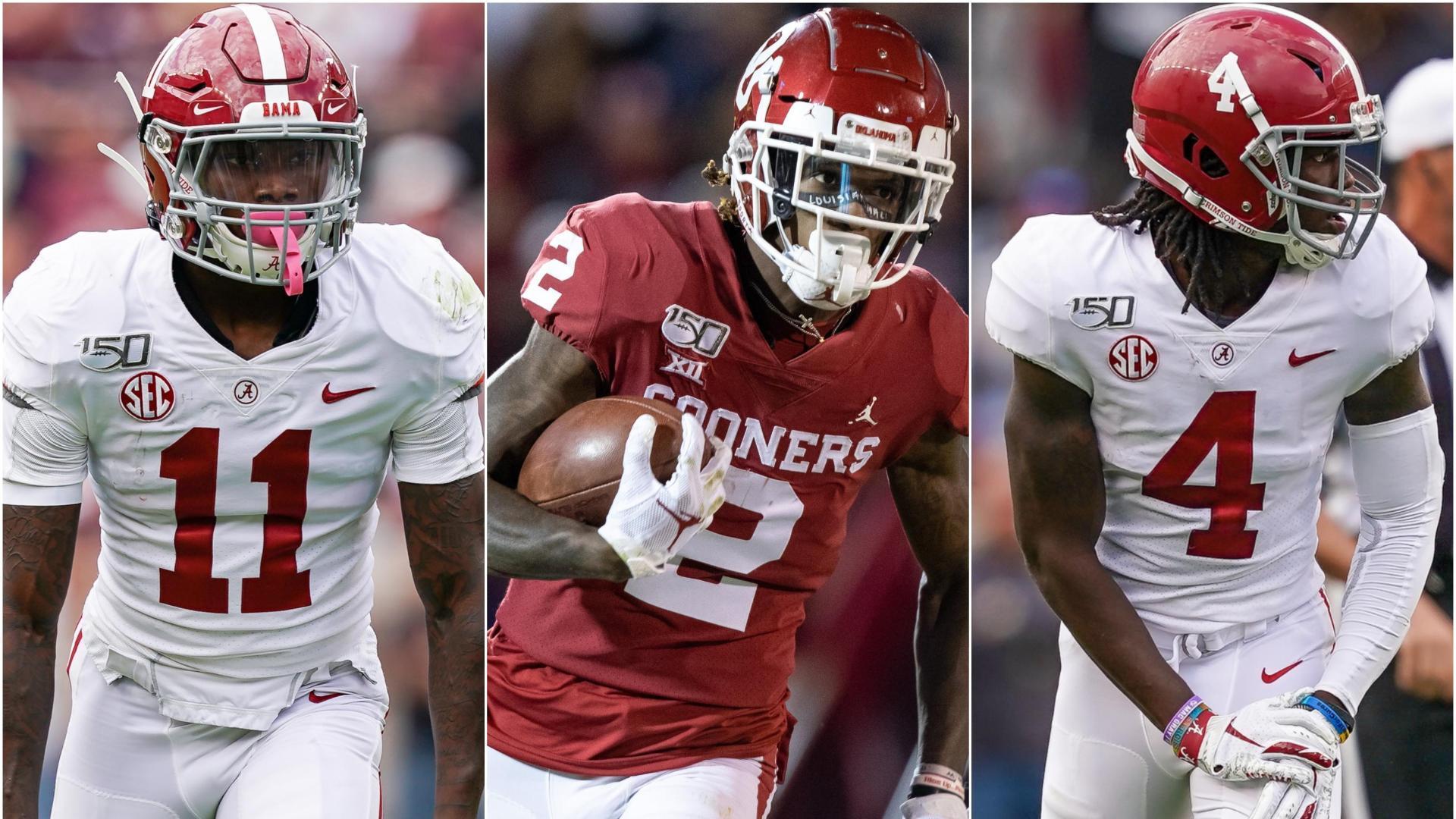 Where The Top Wrs Land In Mcshay S Mock Draft Watch Espn