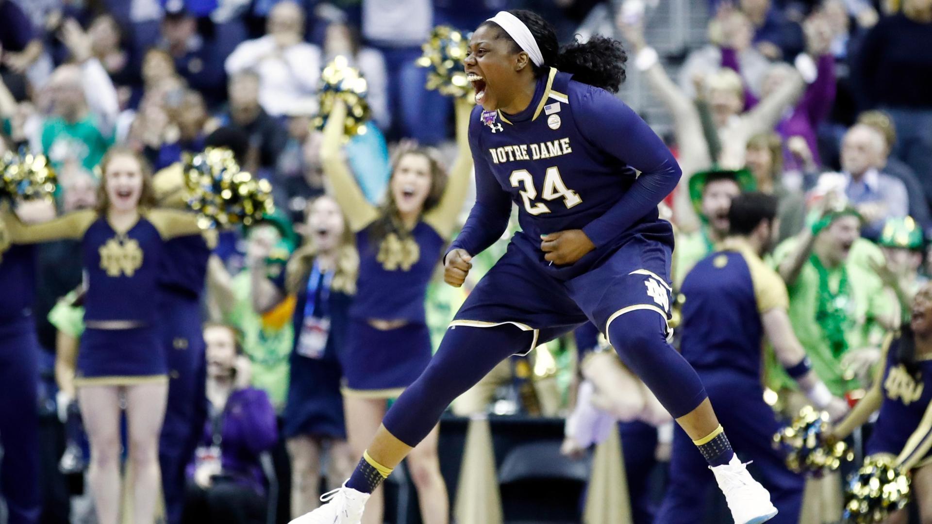 Ogunbowale remembers the buzzer-beaters that made ND champions