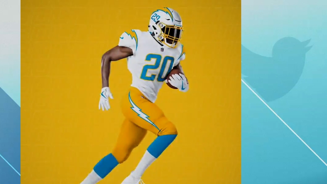 First look at the Chargers' new uniforms Watch ESPN