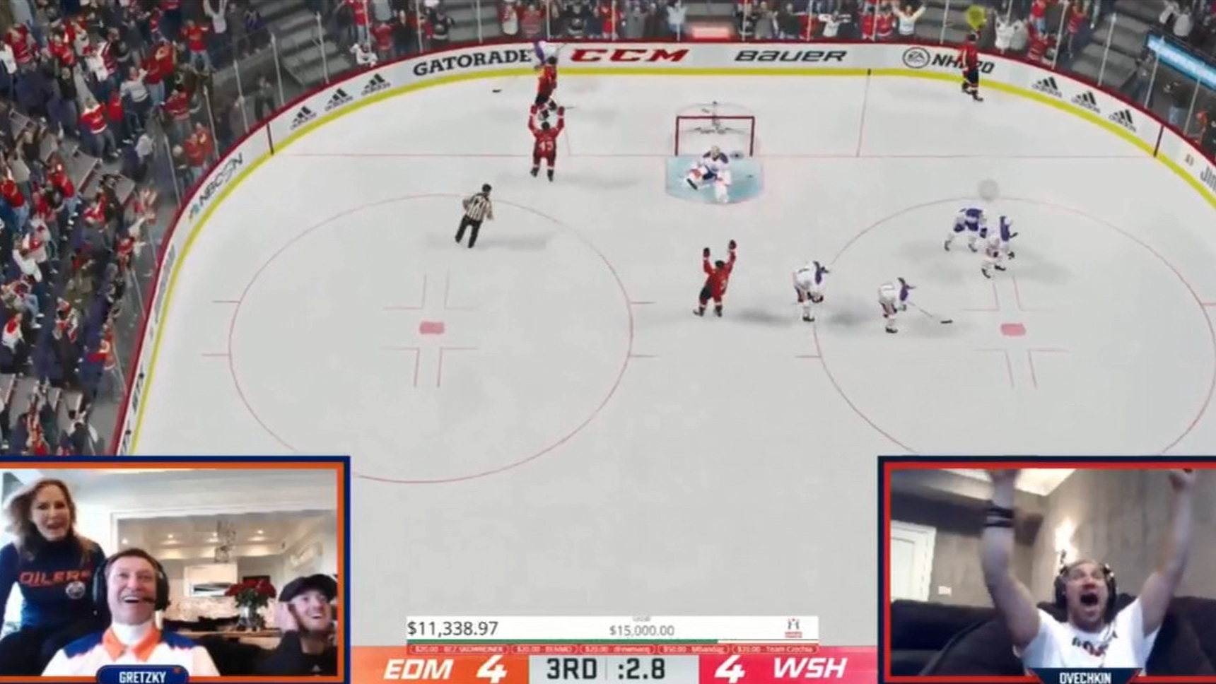 Gretzky, Ovechkin duel in epic NHL 20 showdown