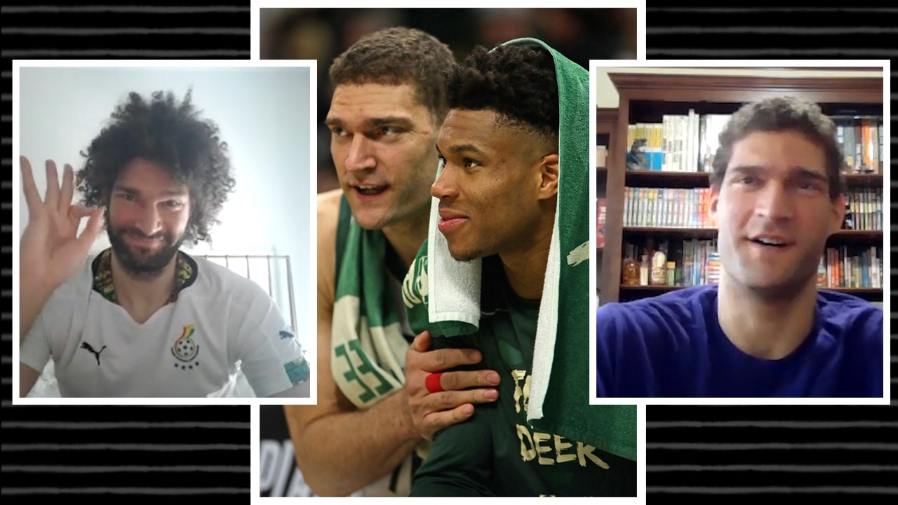 Brook Lopez says Giannis 'leads by example' Stream the Video Watch ESPN