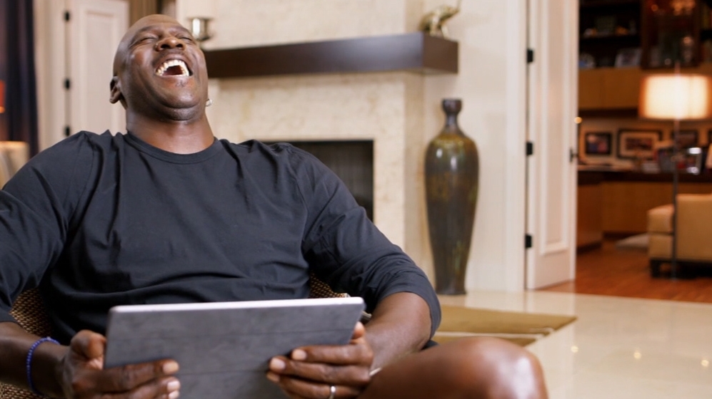 Jordan gets a good laugh at Gary Payton's NBA Finals claim