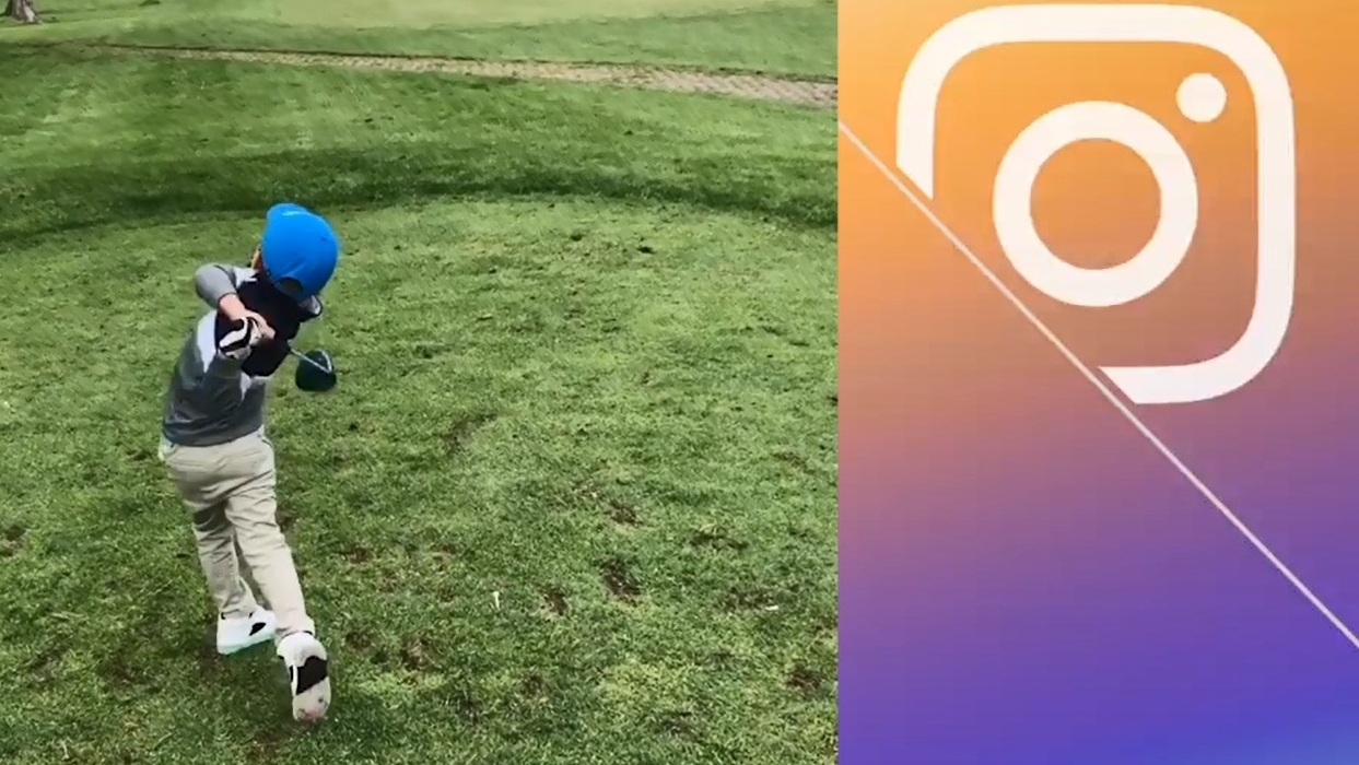 This kids golf swing has us all jealous - Stream the Video