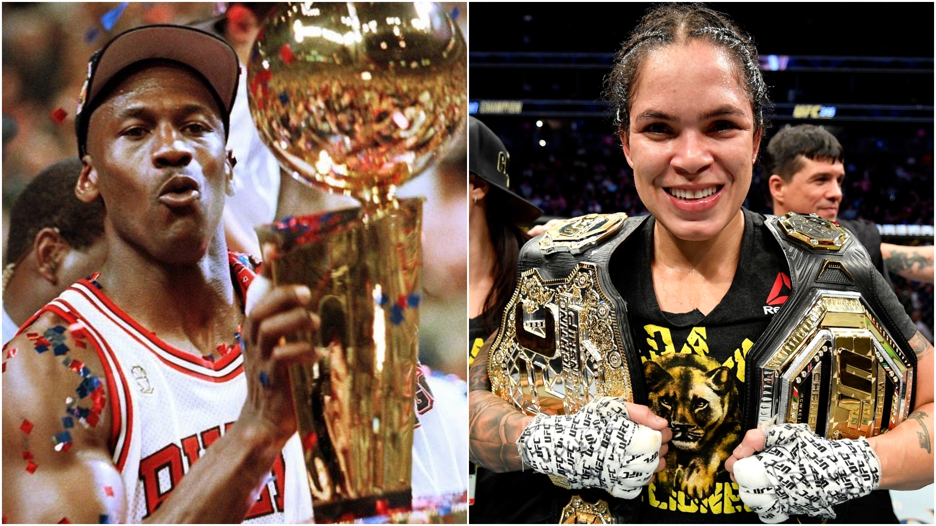 2 sports, 2 GOATS: Michael Jordan and Amanda Nunes | Watch ESPN