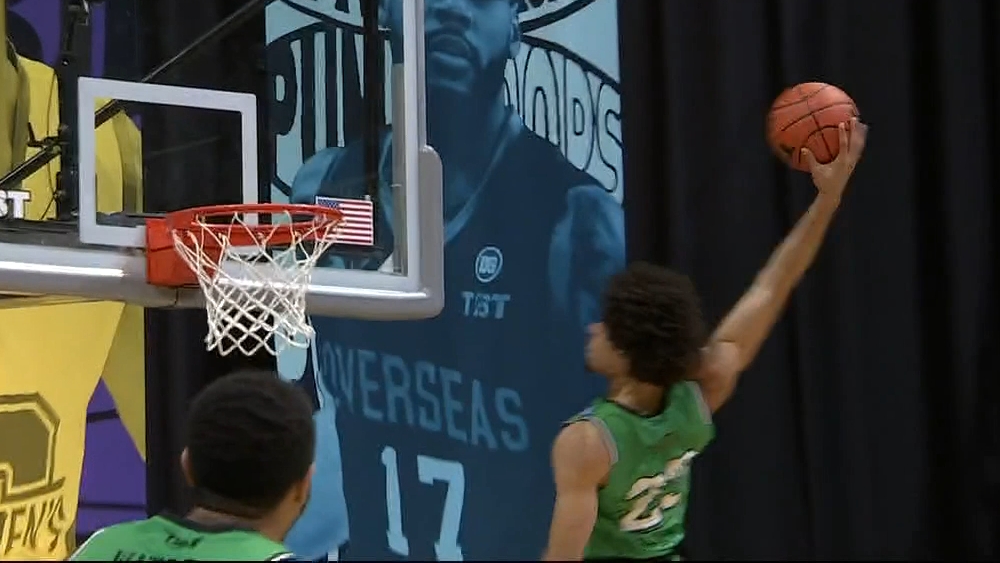 Former Red Raider Shows Off His Length And Elevation With A Dunk