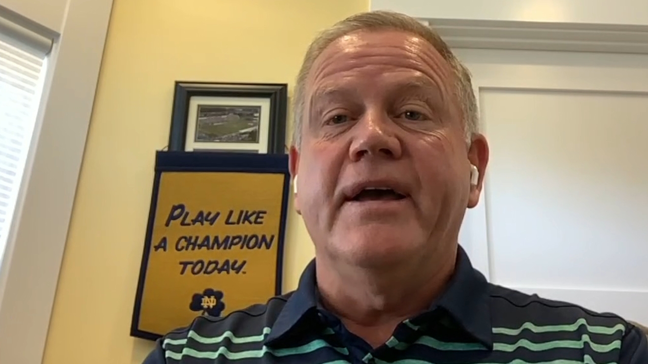 Brian Kelly weighs in on conference-only games | Watch ESPN