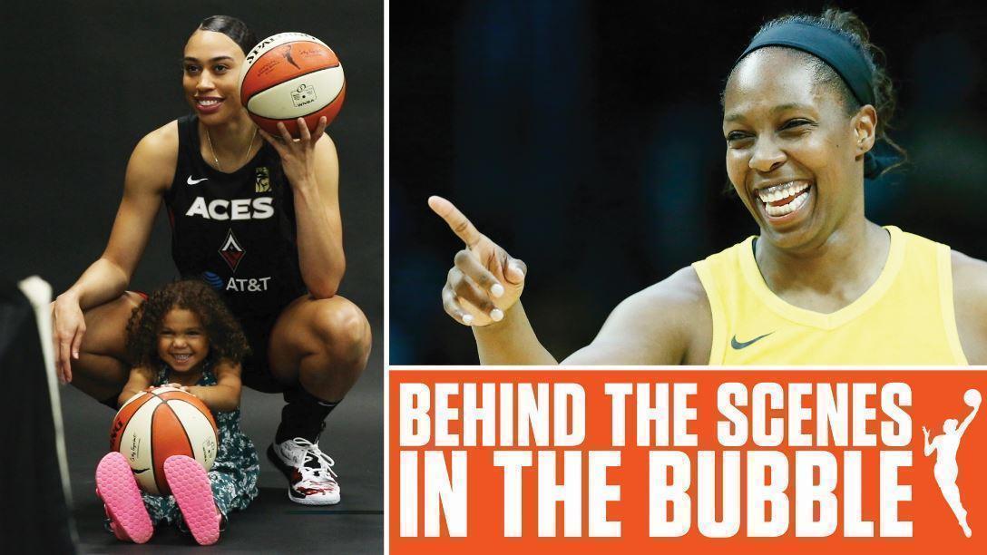 Behind the scenes of the WNBA bubble