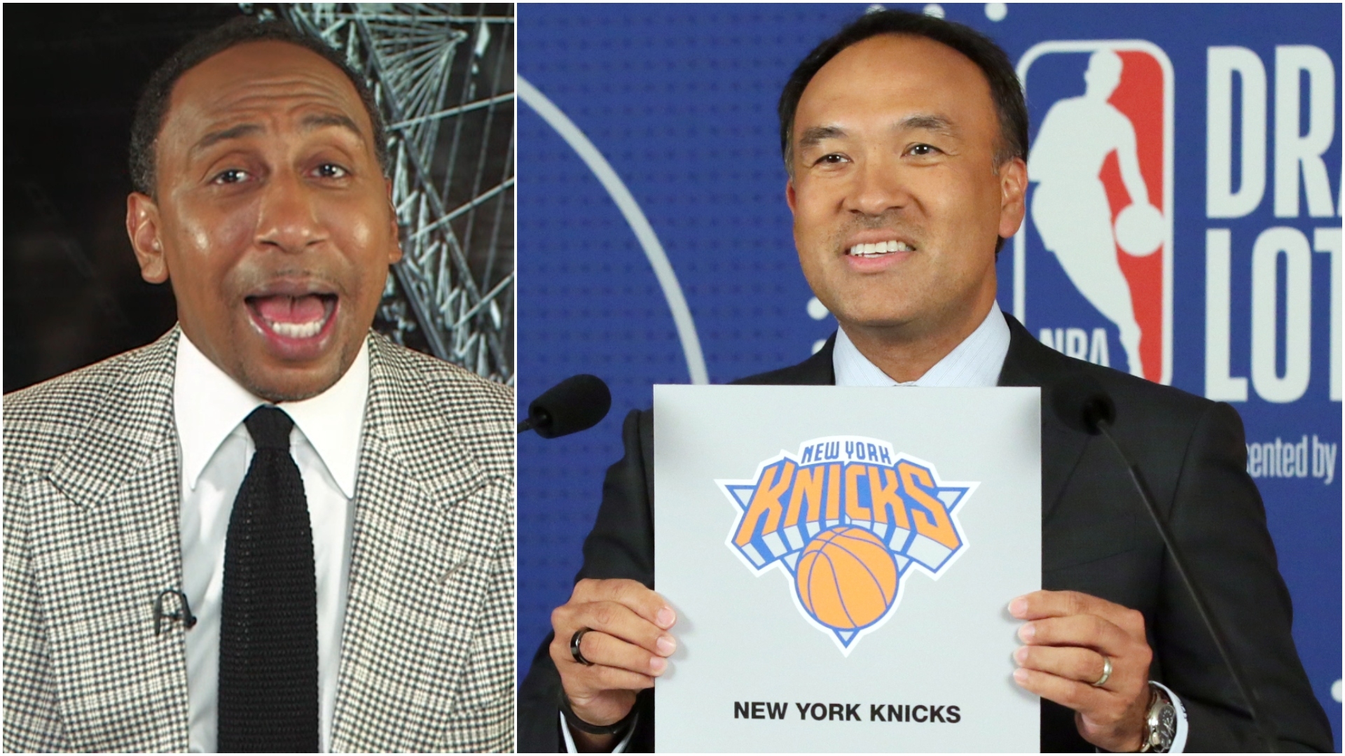 Stephen A. laments another rough draft lottery for the Knicks