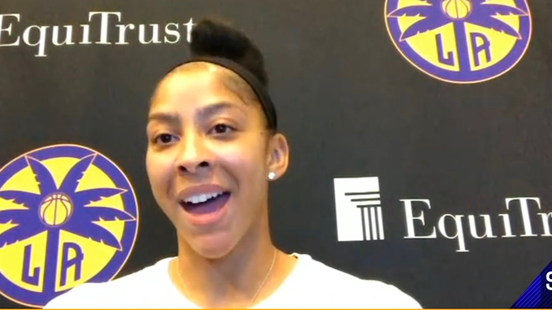 Candace Parker proud of NBA and WNBA protesting in unity