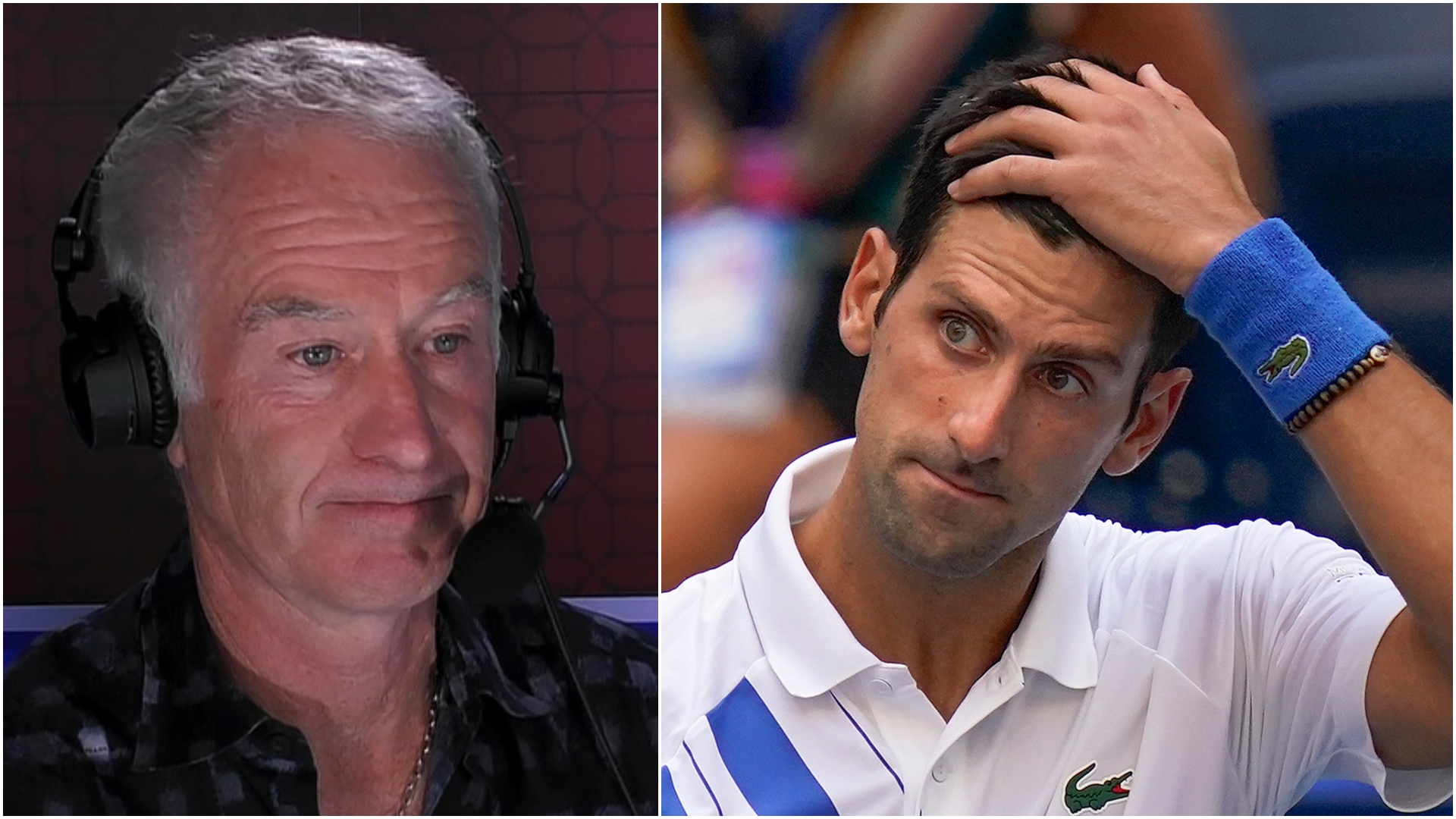 McEnroe calls Djokovic's gaffe 'a rookie mistake'