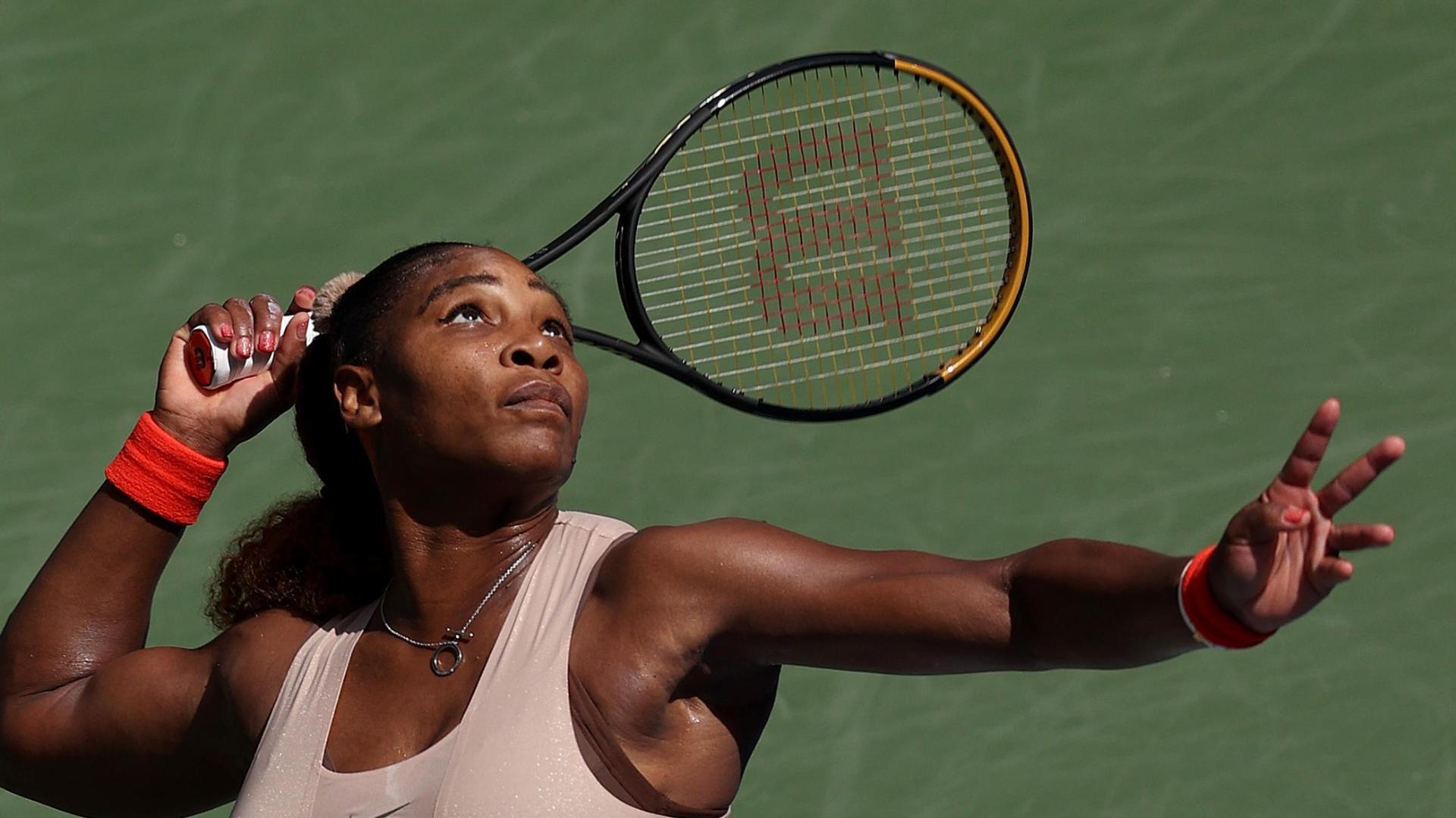 Serena survives tough battle vs. Sakkari to advance to quarters