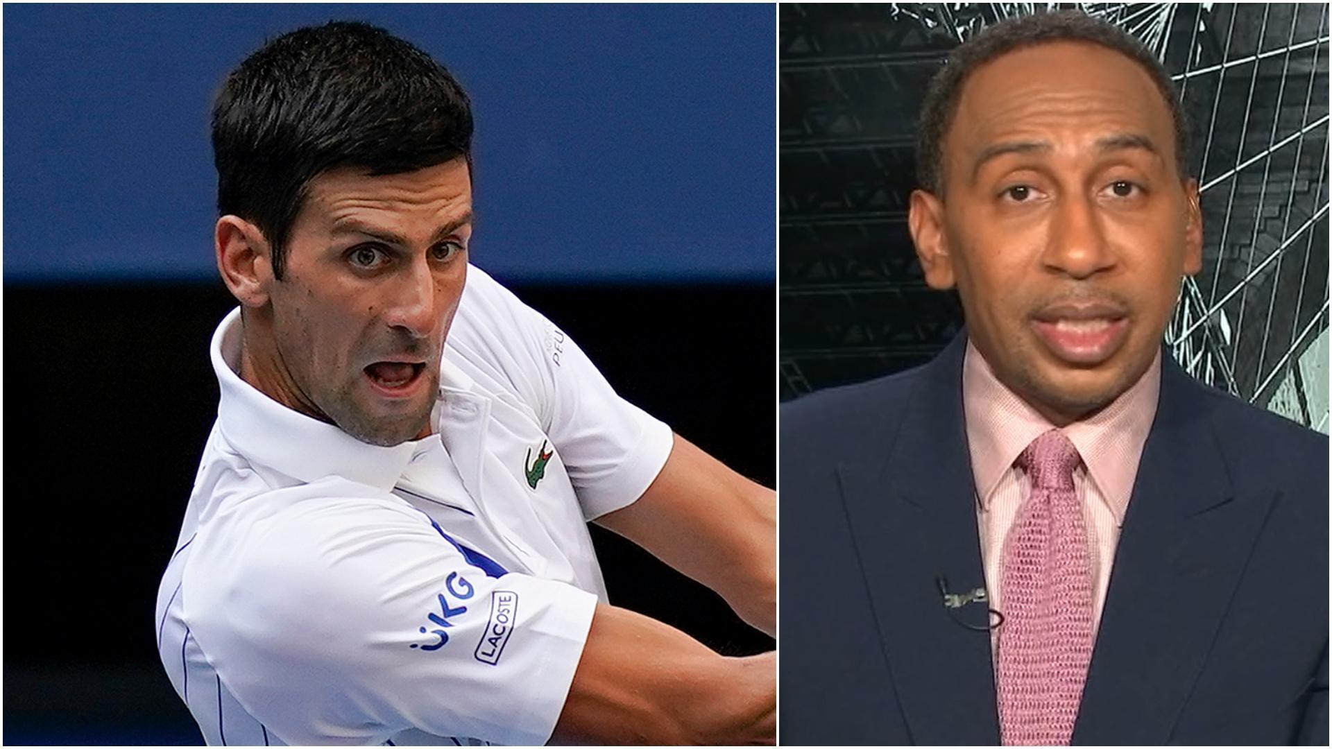 Stephen A. disgusted by Djokovic's disqualification
