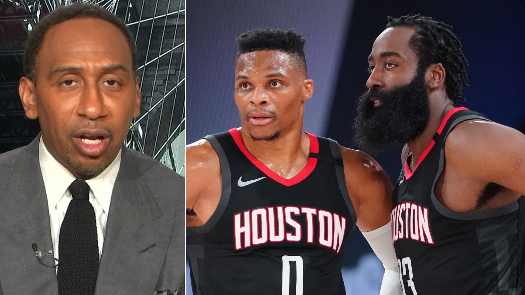 Stephen A Predicts Rockets Will Win Game 4 Vs Lakers Watch Espn
