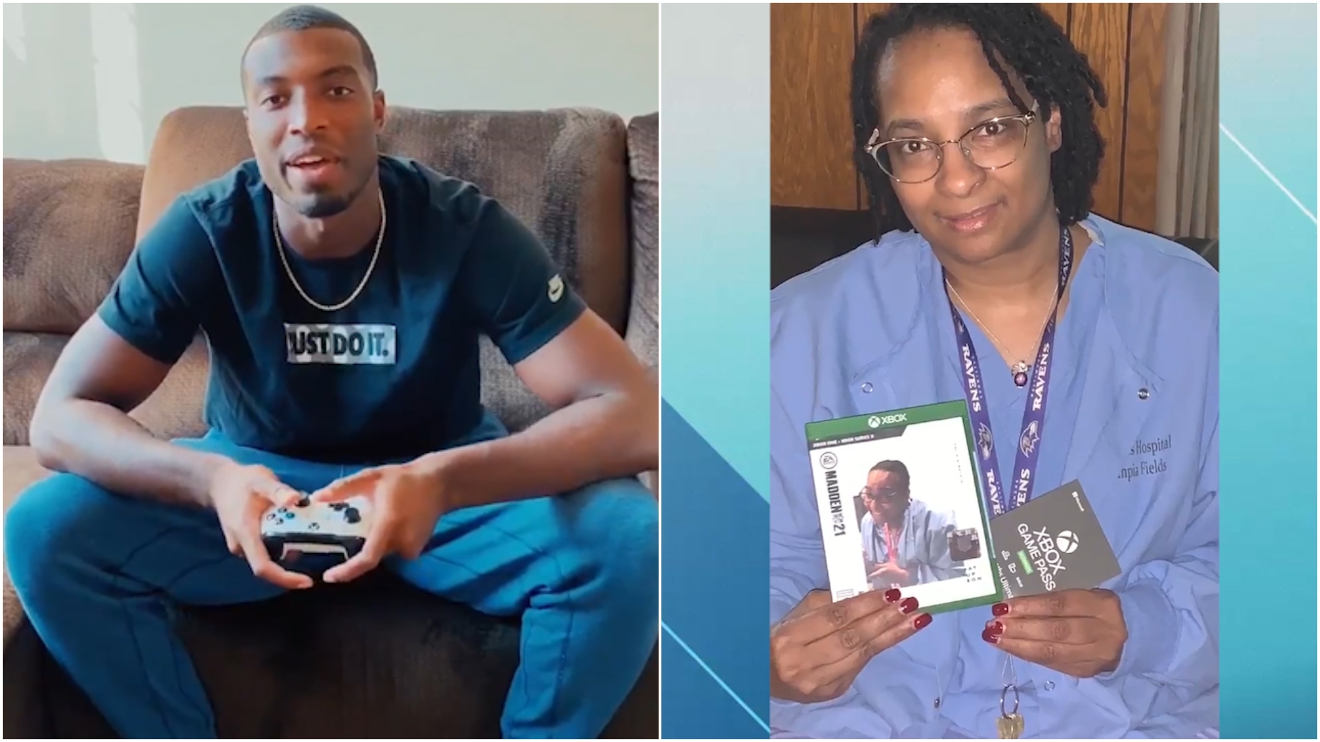 Boykin surprises mom with Madden cover
