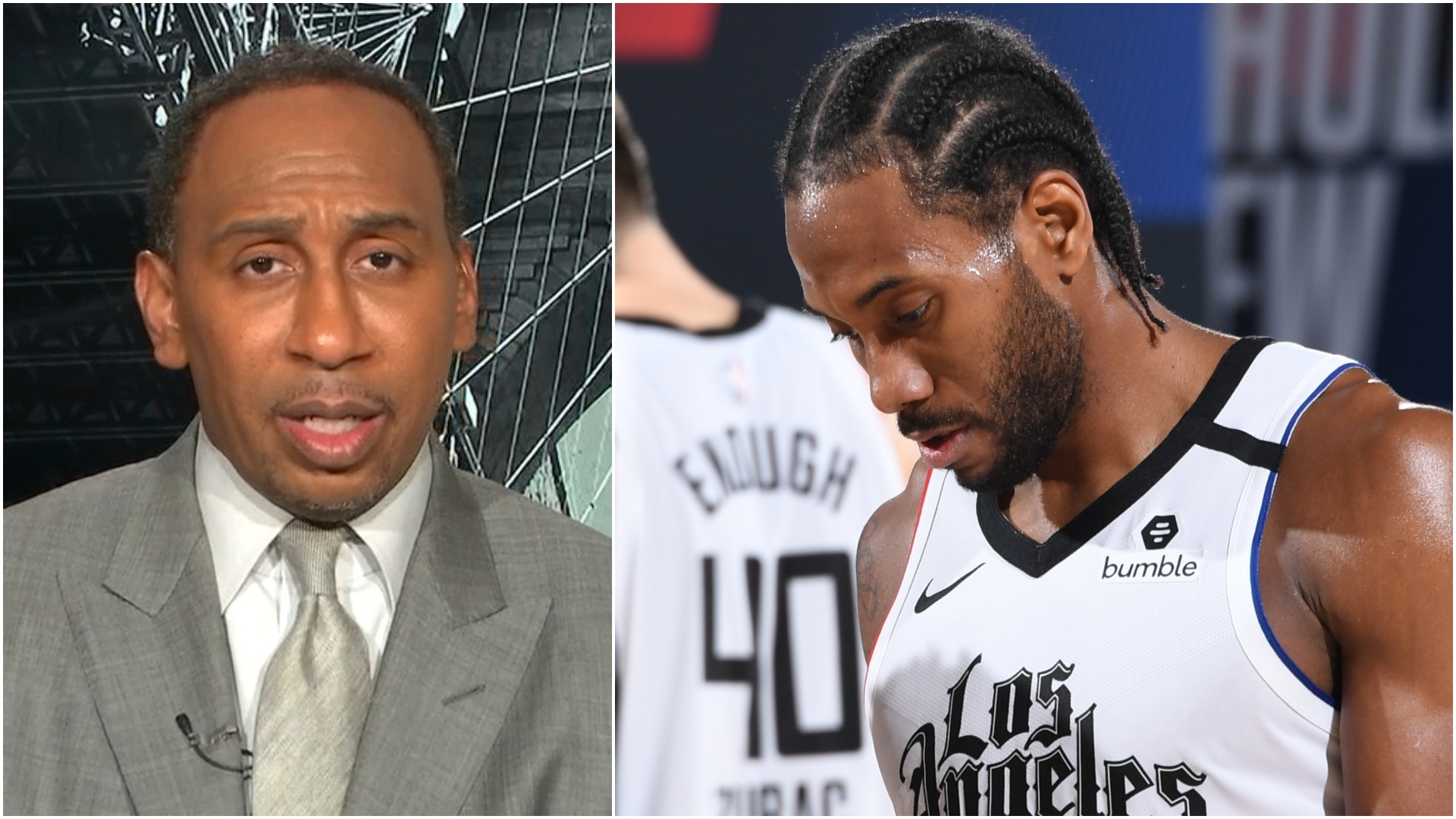 Stephen A. holding Kawhi accountable for Clippers' loss