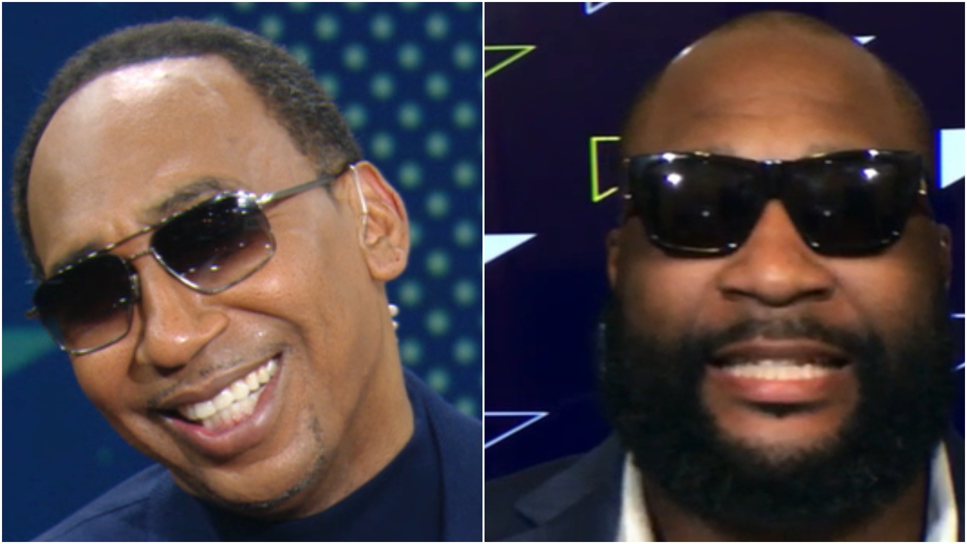 Stephen A. trolls Cowboys, Spears with sunglasses